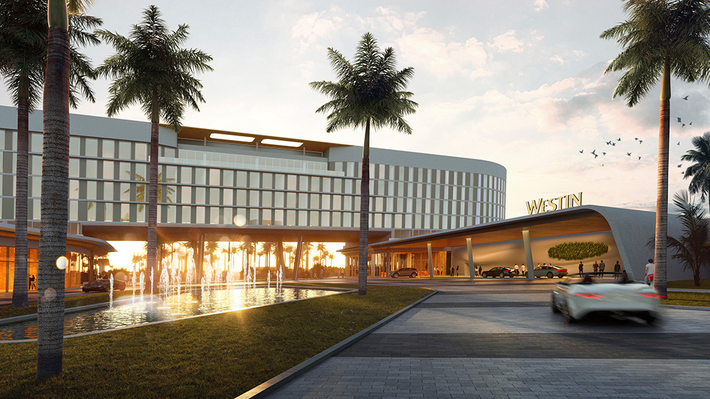Westin Cocoa Beach rendering